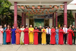 Khai mạc "Không gian văn hóa Hồ Chí Minh" tại chùa Long Hoa, quận 7