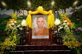 Di ảnh Trưởng lão Hòa thượng Thích Giác Phúc, Thành viên Hội đồng Chứng minh, Trưởng Giáo đoàn IV - Hệ phái Khất sĩ