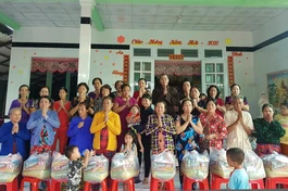 Tịnh thất An Lạc tặng quà Tết đến người dân Sóc Trăng dịp cuối năm 