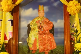 Di ảnh Hòa thượng Thích Nguyên Cầu tại chùa Long Khánh