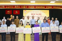 Các phường đăng ký nội dung phối hợp tổ chức hoạt động "Tốt đời, đẹp đạo" trên địa bàn