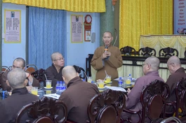 Ban Trị sự GHPGVN Q.1 tổ chức phiên họp triển khai các hoạt động Phật sự cuối năm 2023