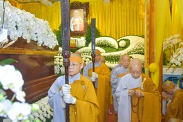 Phân ban Ni giới T.Ư, Phân ban Ni giới GHPGVN TP.HCM viếng tang Ni trưởng Thích nữ Tâm Hoa