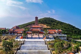 Chùa Đại Tuệ thuộc xã Nam Anh, H.Nam Đàn, tỉnh Nghệ An