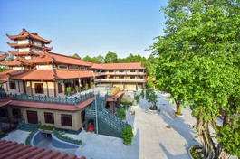 Toàn cảnh chùa Phổ Quang (Q.Tân Bình, TP.HCM)