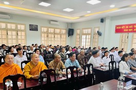 Hội nghị tuyên truyền, phổ biến chính sách của Đảng, pháp luật của Nhà nước về tôn giáo năm 2024 tại TP.Đà Nẵng