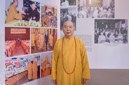 Hòa thượng Thích Huệ Công, Phó ban Trị sự GHPGVN TP.HCM, Trưởng ban Đại diện Phật giáo người Hoa TP.HCM - Ảnh: Quảng Đạo/BGN