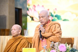 Hòa thượng Thích Giác Toàn đánh giá cao tinh thần đóng góp của chư tôn đức, các học giả, nhà nghiên cứu và đại biểu vào thành công chung của hội thảo