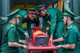 731 bộ hài cốt liệt sĩ được tìm thấy tại Công viên Lê Thị Riêng sẽ được di quách về an táng tại Nghĩa trang Liệt sĩ TP.HCM - Ảnh: Quảng Đạo/BGN