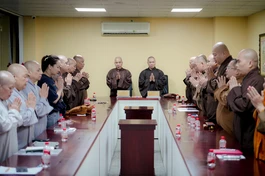 Ban Văn hóa - Nghi lễ GHPGVN TP.HCM họp chuẩn bị cho Đại nhạc hội “Quê hương một dải – Đạo sáng ngàn năm” 