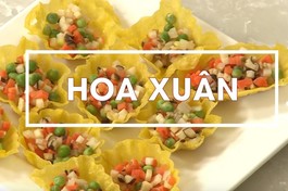 [Video] Món chay: Hoa xuân