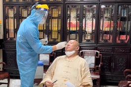 Việc lấy mẫu xét nghiệm tại chùa Viên Giác (quận Tân Bình) chỉ là giám sát chủ động