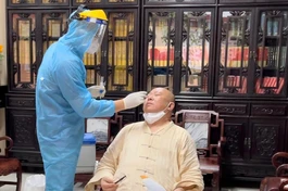 Việc lấy mẫu xét nghiệm tại chùa Viên Giác (quận Tân Bình) chỉ là giám sát chủ động