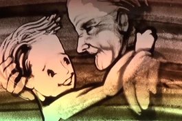 Ngoại - Tranh cát