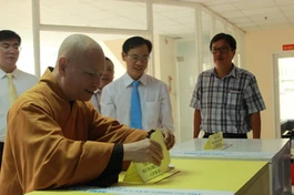 GHPGVN kêu gọi Tăng Ni, Phật tử tích cực tham gia cuộc bầu cử Quốc hội và đại biểu HĐND các cấp