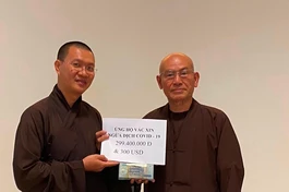 Chuyển tiền bạn đọc Báo Giác Ngộ đóng góp mua vắc-xin Covid-19 cho người nghèo