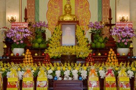 Di ảnh Đại lão Hòa thượng Thích Từ Nhơn tại Việt Nam Quốc Tự