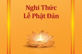 Nghi thức Đại lễ Phật đản do Ban Nghi lễ GHPGVN TP.HCM biên soạn