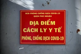 Chủ trương cách ly F1 và cả F0 không triệu chứng là một bước điều mới trong công tác phòng, chống Covid-19 (ảnh một điểm cách ly F1 tại nhà ở quận Phú Nhuận - Hoàng Độ)