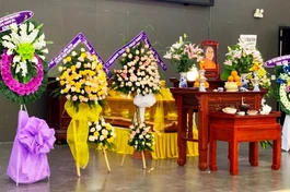 Kim quan Hòa thượng Thích Ngộ Tịnh phương tiện an trí tại Nhà tang lễ Bệnh viện Quân y 87