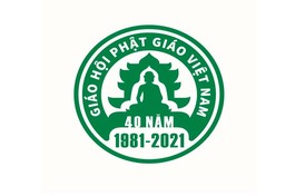 Logo đạt giải nhất, được chọn làm biểu tượng chính thức cho Đại lễ Kỷ niệm 40 năm thành lập GHPGVN