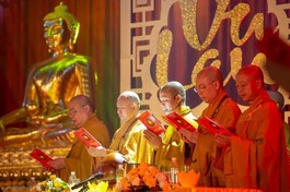 Trung ương GHPGVN tổ chức Vu lan 3 miền: Chùa Ba Vàng, chùa Thiên An và BV Dã chiến số 7 (TP.HCM)