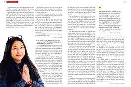 Thiết kế trên giai phẩm Báo Giác Ngộ Vu lan PL.2565 (2021)