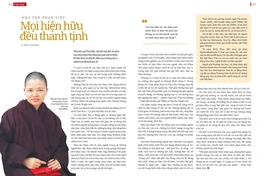 Bài trên Báo Giác Ngộ số 1121-1122 - Thiết kế: Tống Viết Diễn