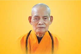 Chân dung Đức Pháp chủ GHPGVN - Đại lão Hòa thượng Thích Phổ Tuệ (1917-2021)