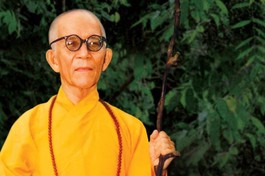 Đại lão Hoà thượng Thích Trí Tịnh (1917-2014) - Ảnh tư liệu Vạn Thành