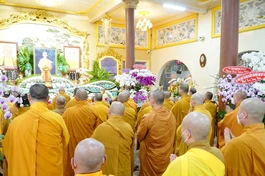 Lễ tưởng niệm lần thứ 8 ngày cố Đại lão Hòa thượng Thích Trí Tịnh viên tịch diễn ra trong không khí trang nghiêm