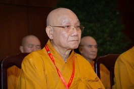 Hòa thượng Thích Minh Thông - Ảnh: Anh Quốc