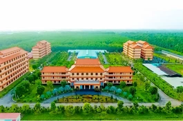 Một góc cơ sở 2 Học viện Phật giáo VN tại TP.HCM