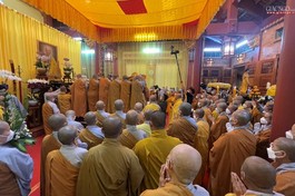 Lễ nhập kim quan bậc Trưởng lão Ni đại thọ 106 tuổi