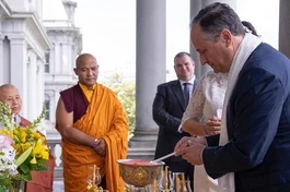 Lễ Vesak - Kỷ niệm ngày Đức Phật đản sinh, thành đạo và nhập diệt tại Nhà Trắng năm 2022 - Ảnh: White House