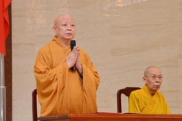 [Video] Trao quyết định chuẩn y nhân sự, phiên họp đầu tiên của tân Ban Trị sự GHPGVN TP.HCM Khóa X