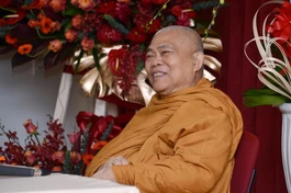 Hòa thượng Thích Giác Toàn, Phó Chủ tịch Hội đồng Trị sự, Viện trưởng Viện Nghiên cứu Phật học VN - Ảnh: Bảo Toàn