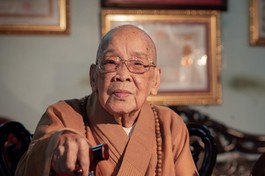 Đại lão Hòa thượng Thích Hiển Tu - Ảnh: Đăng Huy