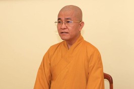 Thượng tọa Thích Quảng Hiền, Trưởng ban Trị sự kiêm Trưởng ban Tăng sự GHPGVN tỉnh Đắk Nông - Ảnh: Báo Giác Ngộ