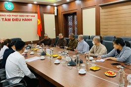 Buổi họp của Ban Hậu cần chiều 22-11-2022