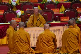 Chúc từ trong lễ suy tôn Pháp chủ tại Đại hội IX GHPGVN