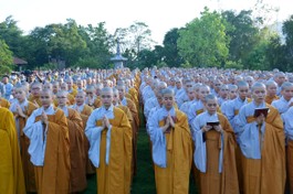 Lễ Khánh đản Ngài sáng 17-11-Nhâm Dần - Ảnh: Bảo Toàn/BGN