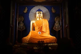 Tượng Phật tại Bồ Đề Đạo Tràng - Ấn Độ