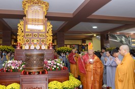 [TRUYỀN HÌNH TRỰC TIẾP] Lễ khai đàn Pháp hội Dược Sư đầu Xuân Quý Mão (2023) tại Việt Nam Quốc Tự