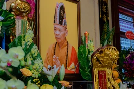 Di ảnh cố Hòa thượng Thích Hạnh Thu