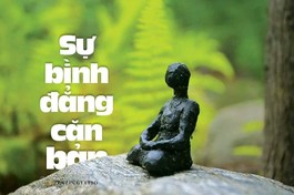 Họ như là những con người, giống như tôi, đều tìm kiếm hạnh phúc và mong ước tránh được đau khổ - Mỹ thuật: Tống Viết Diễn