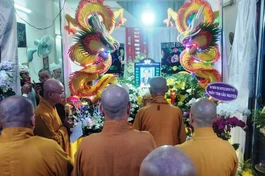 Ban Trị sự GHPGVN TP.HCM viếng tang, phân ưu cùng gia đình Phật tử Nguyễn Văn Thanh