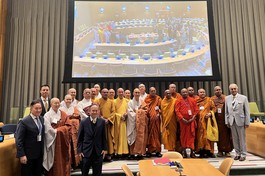 Đây là sự kiện thường niên của Liên Hiệp Quốc kể từ năm 1999 khi Đại hội đồng Liên Hiệp Quốc thông qua Nghị quyết 54/115 về việc kỷ niệm Ngày quốc tế Vesak hàng năm nhằm ghi nhận đóng góp của Phật giáo, một trong những tôn giáo lâu đời nhất trên thế giới, đối với đời sống tâm linh của con người, cũng như đối với nỗ lực chung của cộng động quốc tế vì hòa bình, hợp tác, hòa hợp và phát triển.