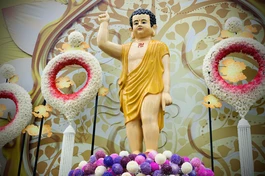 Đại lễ Phật đản Phật lịch 2567 sẽ diễn ra tại lễ đài chính Việt Nam Quốc Tự - Ảnh: HD