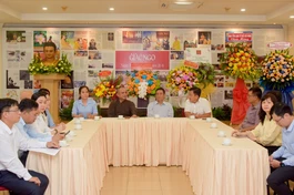 Các phái đoàn lãnh đạo TP.HCM thăm và chúc mừng tại trụ sở tòa soạn Báo Giác Ngộ